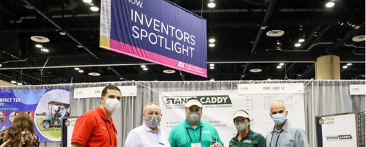 Stance Caddy Named Winner of the PGA 2022 Most Innovative Concept Award!