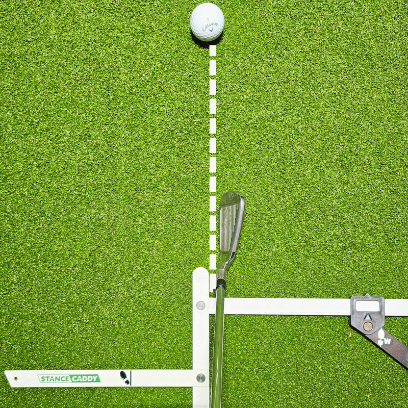 stance caddy proper alignment foot ball placement square clubface wedge driver club proper distance consistency accuracy
