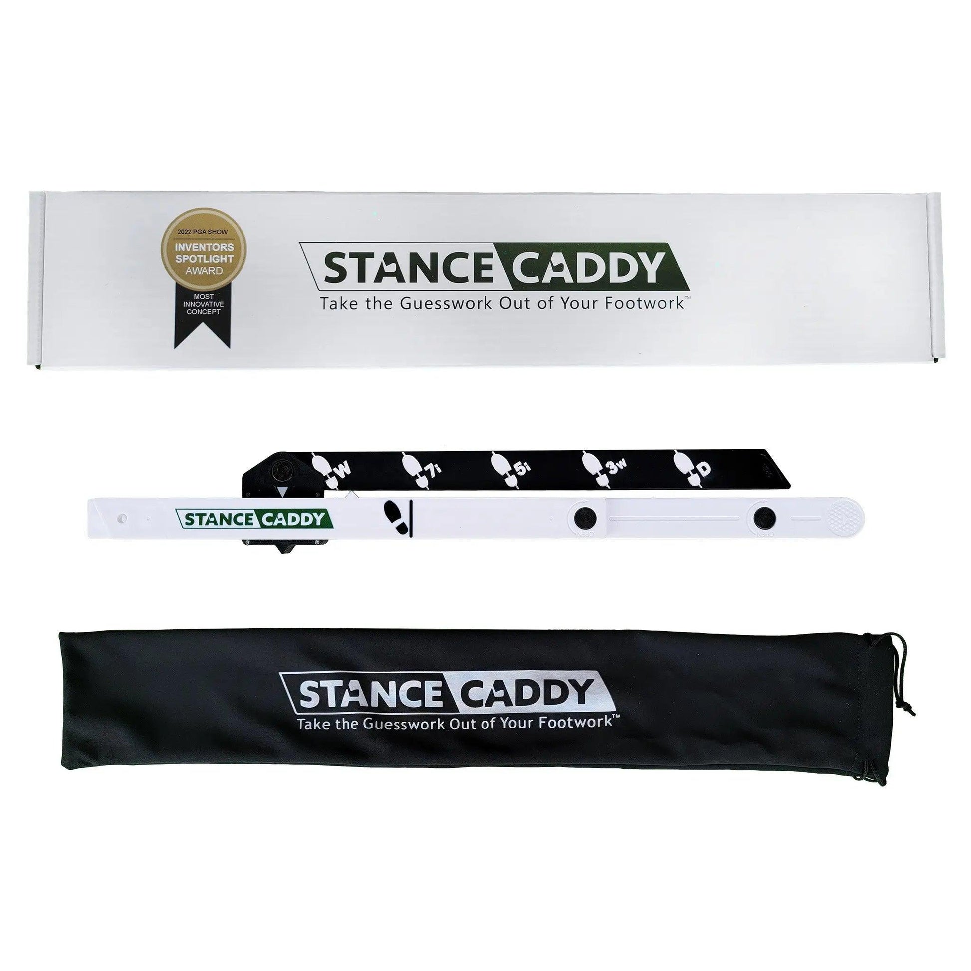 Stance Caddy: Golf Stance and Alignment Training Aid - Golf Training Aid