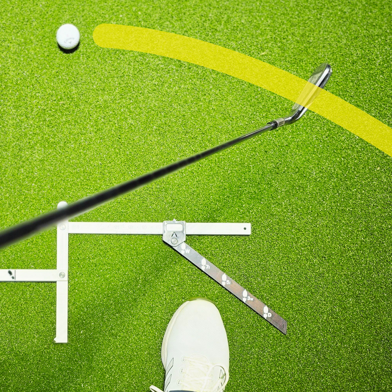 stance caddy proper alignment swing path ball position club path inside out