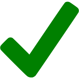 green check mark